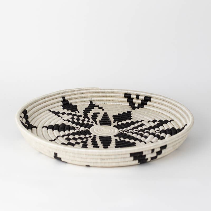 Cactus Blossom 16” Woven Tray