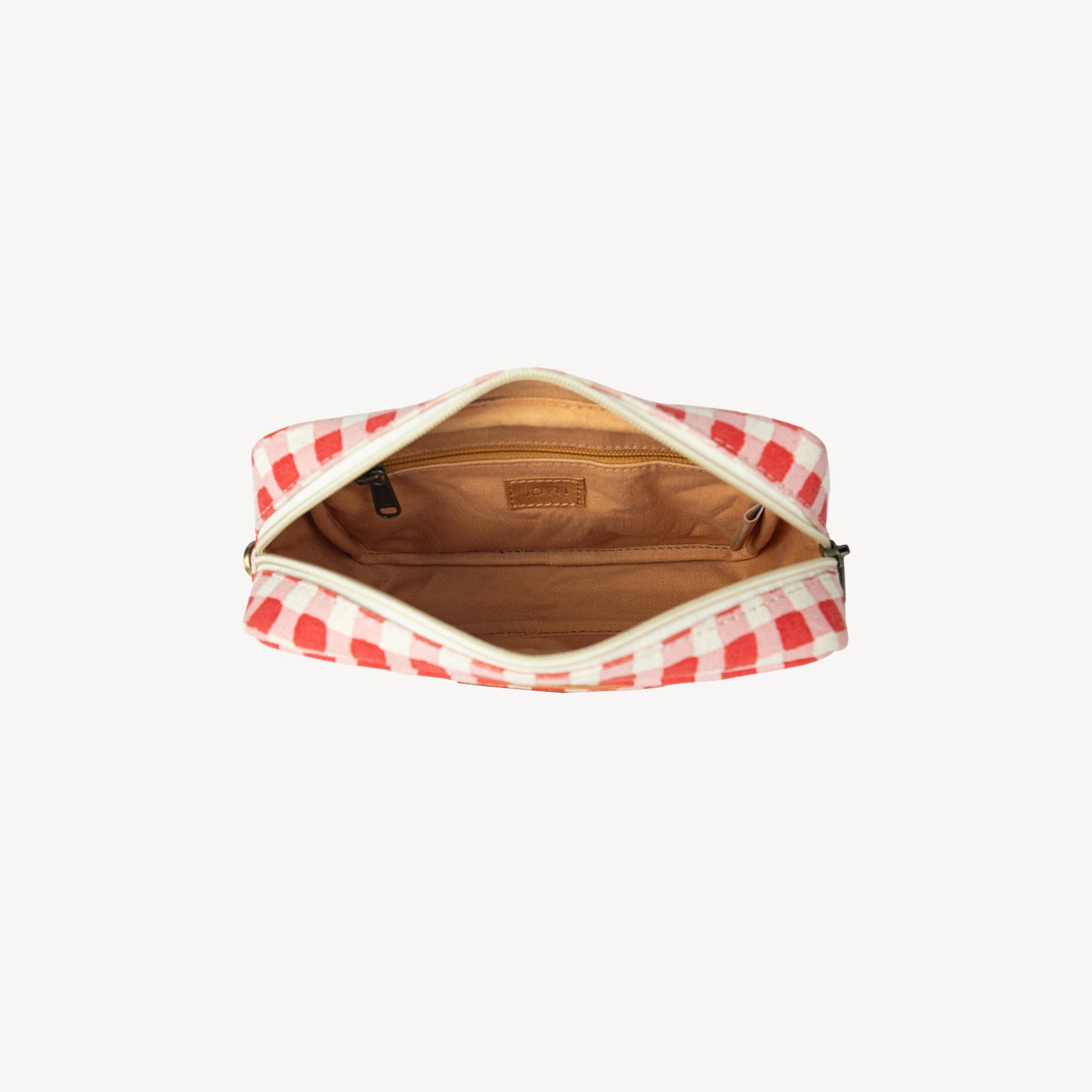Camera Bag - Tomato Gingham