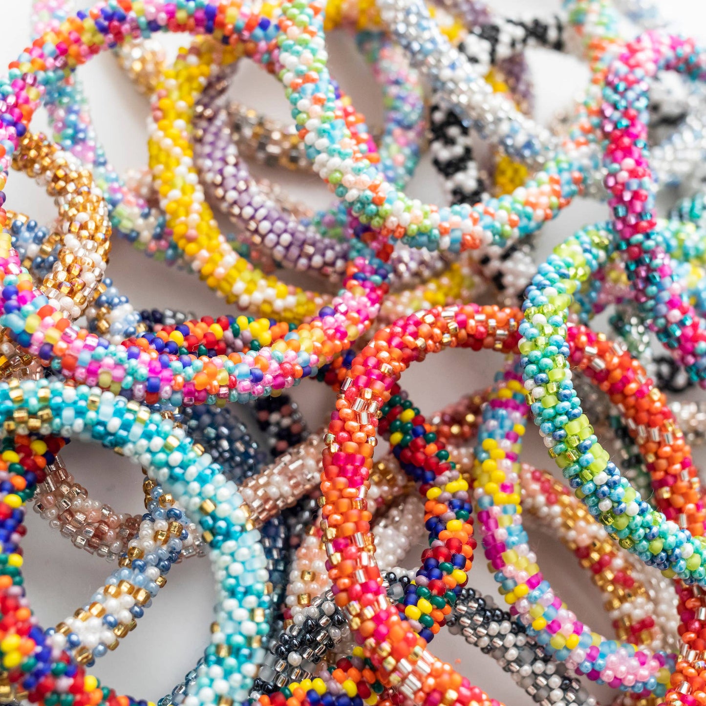 Roll-On Beaded Bracelet (Assorted Colors)